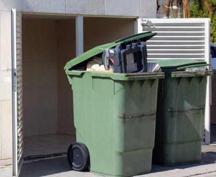 Free quote assessment showing waste and access at a property