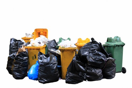 Sydenham residents sorting recyclable materials