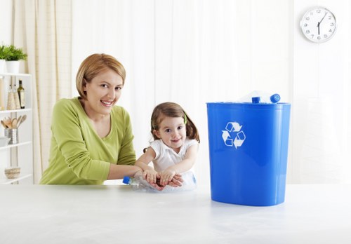 Professional team managing construction waste clearance efficiently